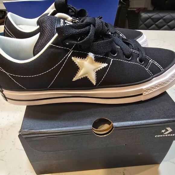 CONVERSE One Star Low 'Puff - Black White' LIGHTWEIGHT A14955C NEW MENS SIZE 10 - Picture 4 of 13